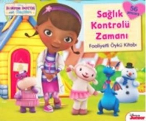 Disney Doktor Dottie ve İlaçları - Sağlık Kontrolü Zamanı; Faaliyetli Öykü Kitabı, 3+ Yaş
