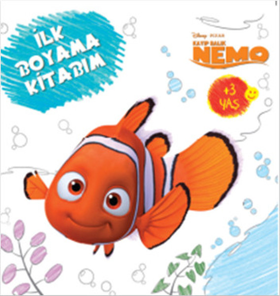 Disney Pıxar Kayıp Balık Nemo İlk Boyama Kitabım +3 Yaş