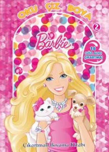 Barbie Oku Çiz Boya-2