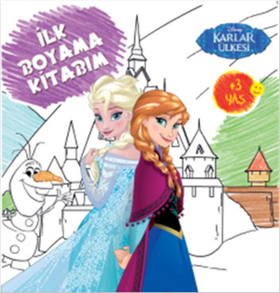 Disney Karlar Ülkesi İlk Boyama Kitabım +3 Yaş