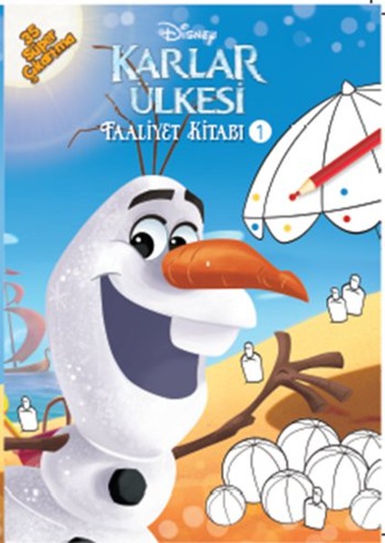 Disney Karlar Ülkesi Faaliyet Kitabı -1   35 Süper Çıkartma