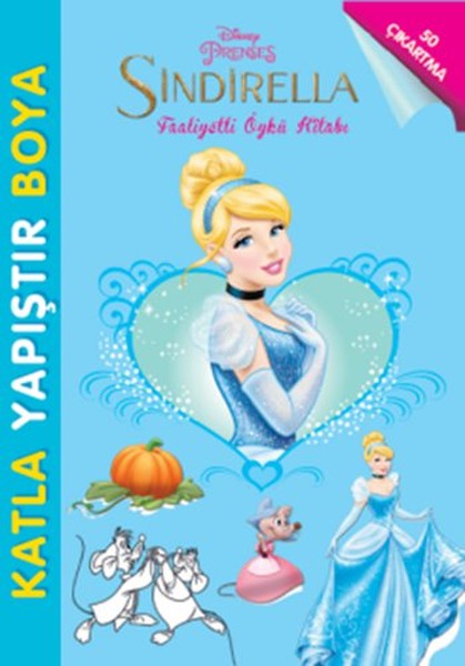 Disney Sindirella Katla Yapıştır Boya