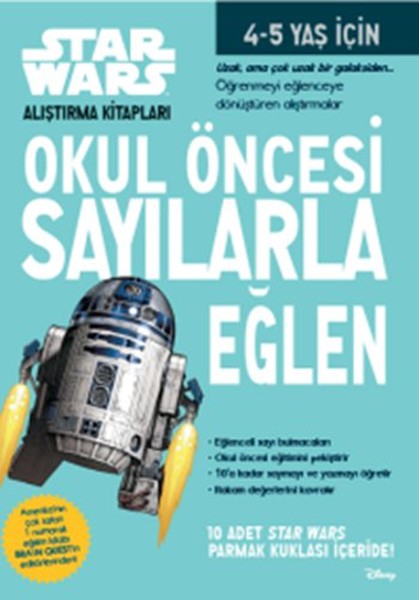 Starwars Alıştırma Kitapları-Okulöncesi Sayılarla Eğlen