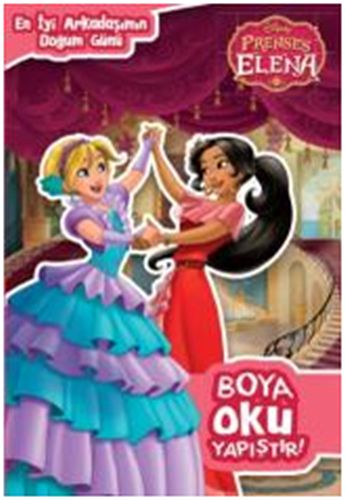 Disney Prenses Elena Boya Oku Yapıştır