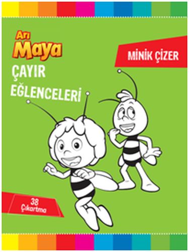 Arı Maya Minik Çizer Çayır Eğlenceleri; Boyamalı Faaliyet