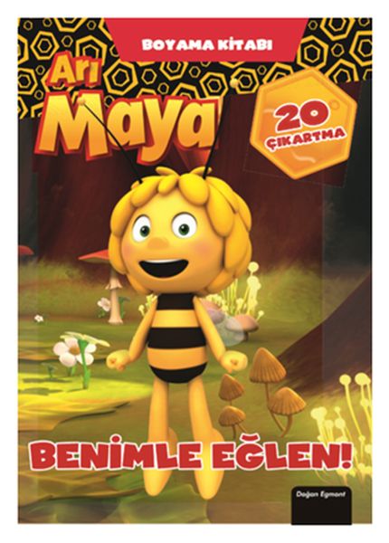 Arı Maya Benimle Eğlen Boyama Kitabı