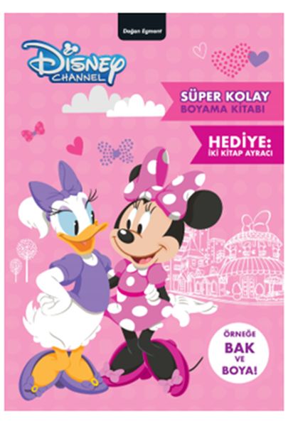 Disney Minnie - Süper Kolay Boyama Kitabı