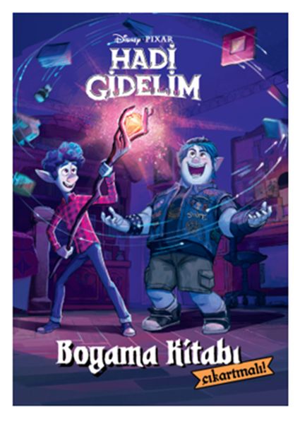 Disney Pixar - Hadi Gidelim Çıkartmalı Boyama Kitabı