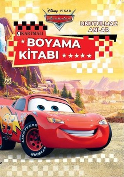 Disnet Pixar Arabalar Unutulmaz Anlar Boyama Kitabı