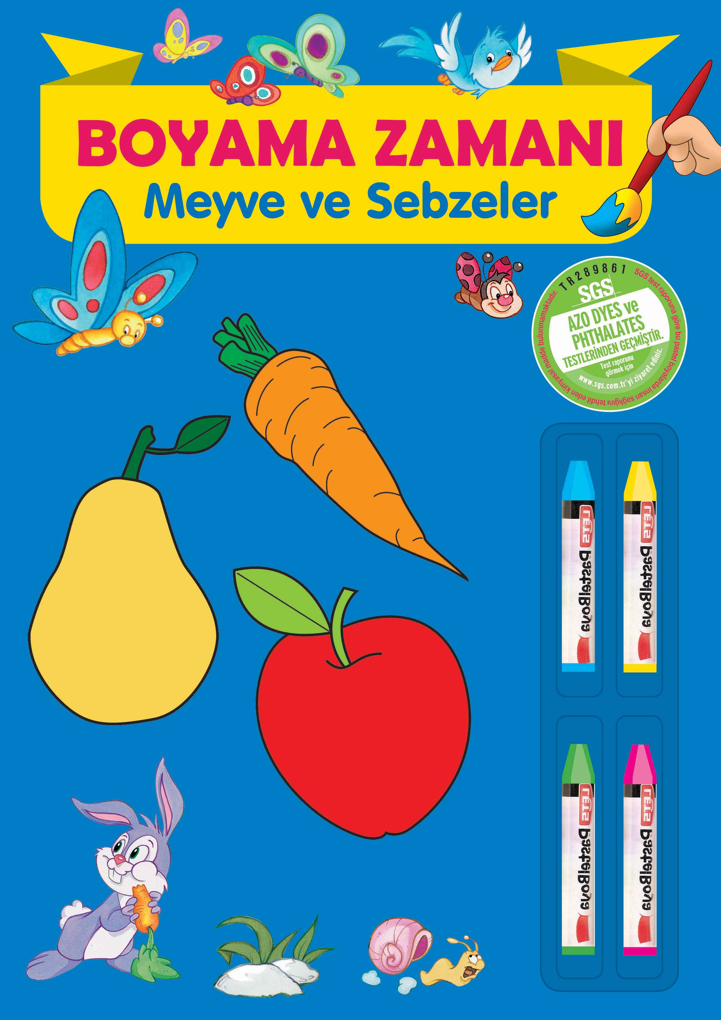 Meyve ve Sebzeler (Kalemli); Boyama Zamanı