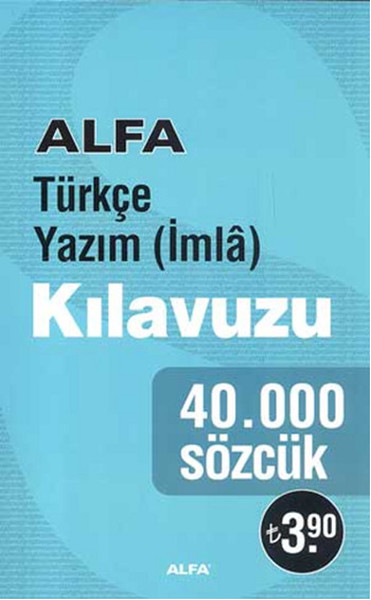 Alfa Türkçe Yazım (İmla) Kılavuzu