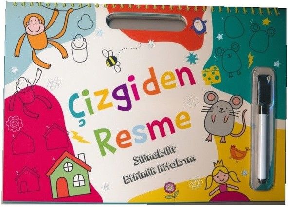 Çizgiden Resme-Silinebilir Etkinlik Kitabım