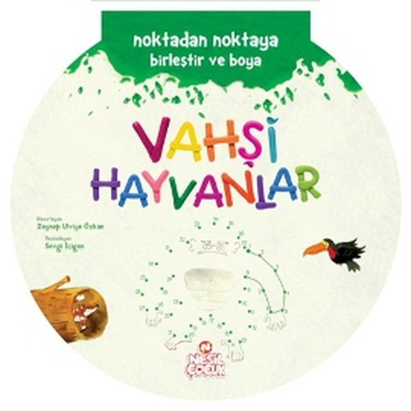 Noktadan Noktaya Birleştir ve Boya: Vahşi Hayvanlar