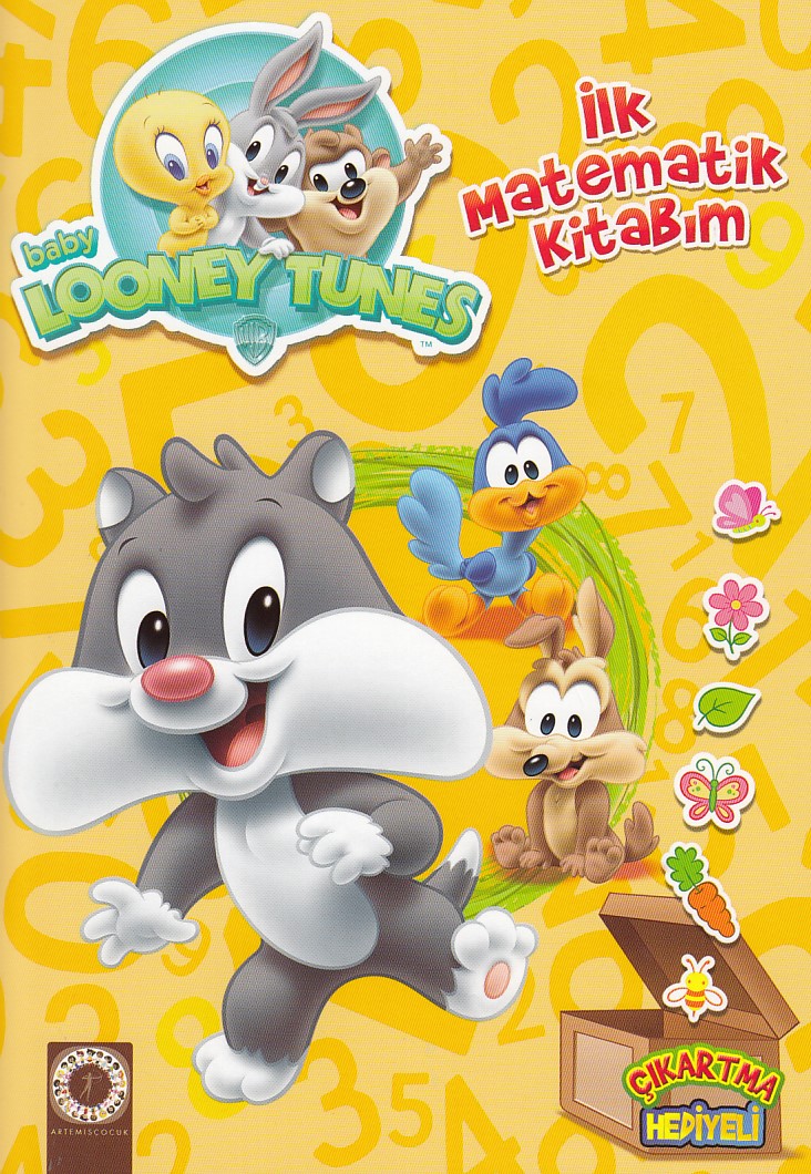 Baby Looney Tunes - İlk Matematik Kitabım; Çıkartma Hediyeli