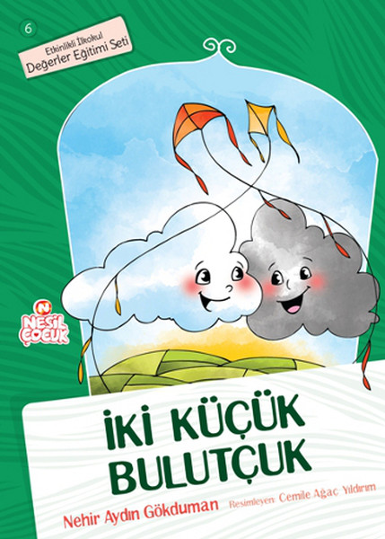 Etkinlikli İlkokul Değerler Eğitim Seti 6  İki Küçük Bulutçuk