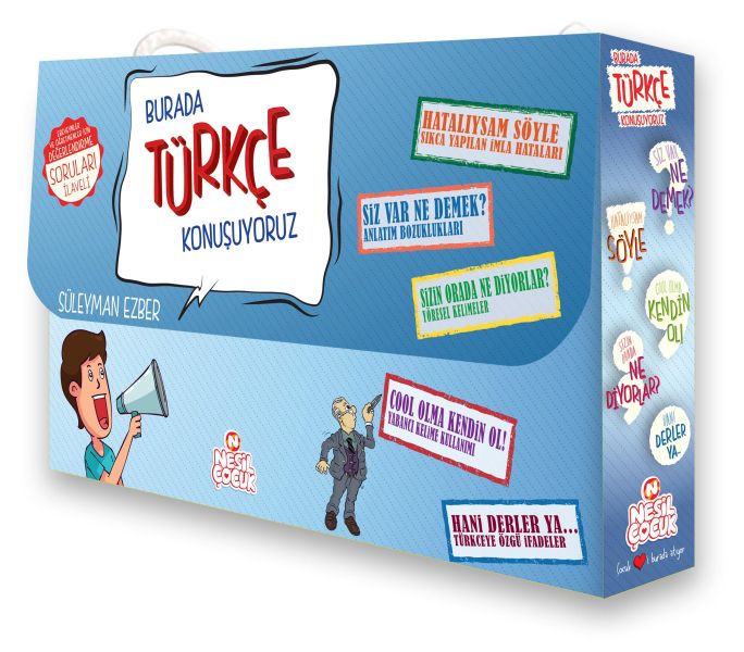 Burada Türkçe Konuşuyoruz Seti  (5 Kitap)