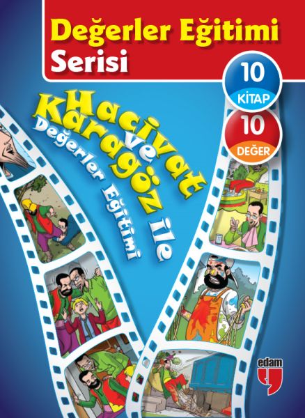 Değerler Eğitimi Öykü Serisi (10 Kitap Set); Hacivat ve Karagöz ile Değerler Eğitimi