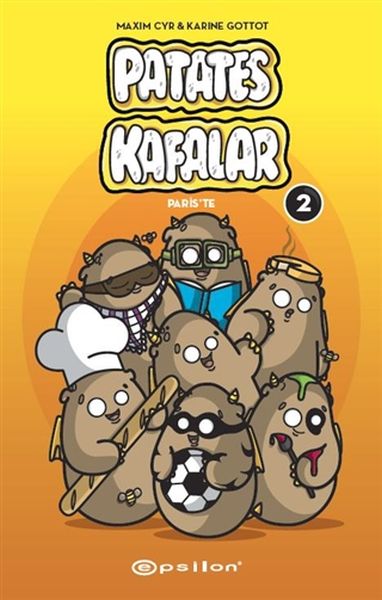 Patates Kafalar 2 - Paris'te (Ciltli)