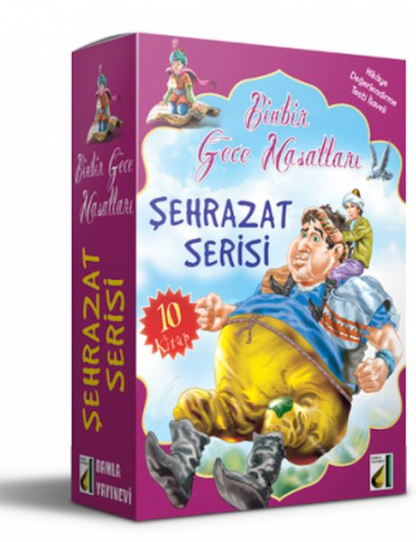 Şehrazat Serisi - Binbir Gece Masalları (10 Kitap); Hikaye Değerlendirme Testi İlaveli
