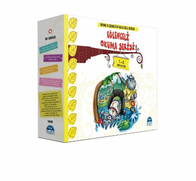 Eğlenceli Okuma Serisi Set 1 (1. ve 2. Sınıflar İçin) 12 Kitap