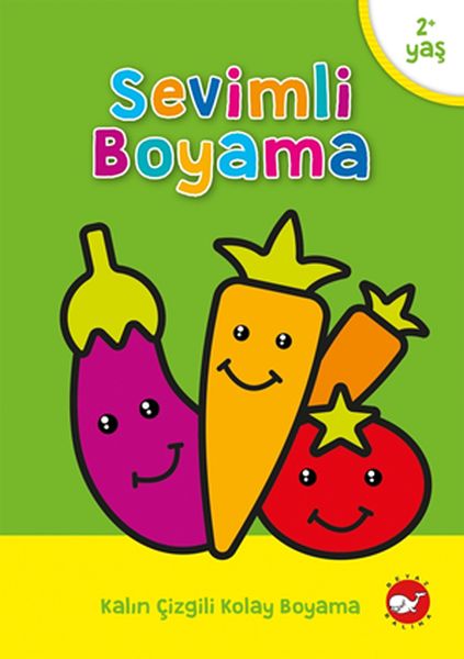 Sevimli Boyama; Kalın Çizgili Kolay Boyama