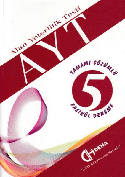 Alan Yeterlilik Testi; Tamamı Çözümlü 5 Fasikül Deneme