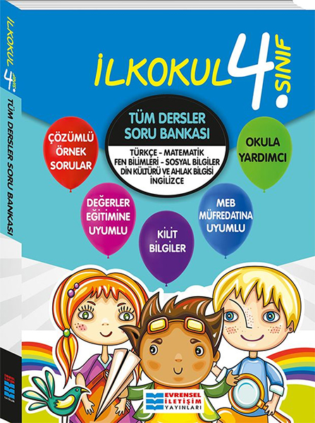 Evrensel 4. Sınıf Tüm Dersler Soru Bankası (Yeni)