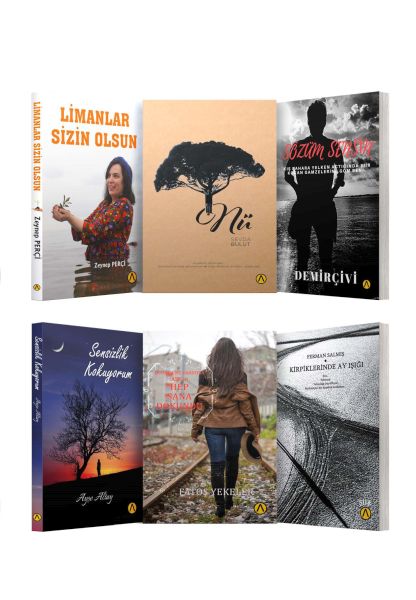Şiir Seti - 6 Kitap Takım