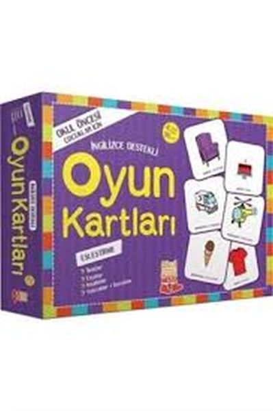 İngilizce Destekli Oyun Kartları - Eşleştirme