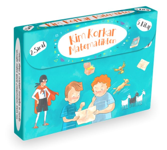 2. Sınıf Kim Korkar Matematikten (5 Kitap Kutulu)