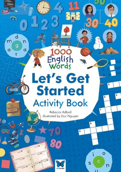 1000 English Words Let's Get Started Activity Book