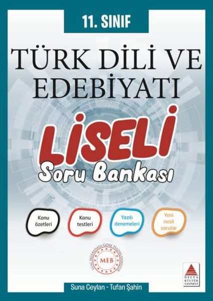 Delta 11. Sınıf Türk Dili ve Edebiyatı Liseli Soru Bankası (Yeni)
