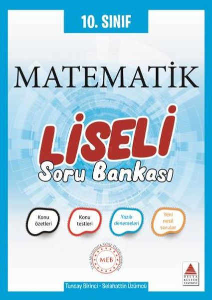 Delta 10. Sınıf Matematik Liseli Soru Bankası (Yeni)