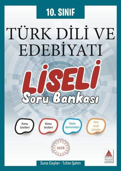Delta 10. Sınıf Türk Dili ve Edebiyatı Liseli Soru Bankası (Yeni)