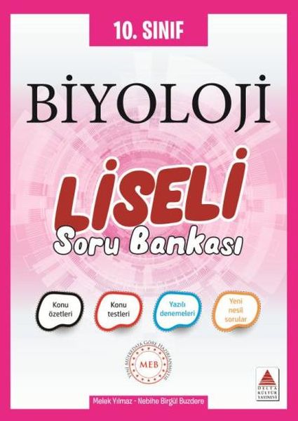 Delta 10. Sınıf Biyoloji Liseli Soru Bankası (Yeni)