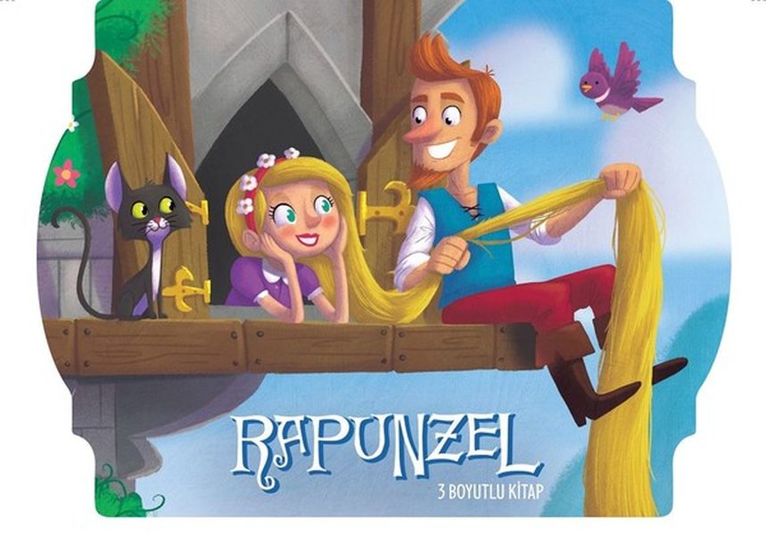 Rapunzel (3 Boyutlu Kitap)