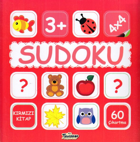 Sudoku 4x4 - Kırmızı Kitap
