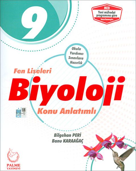 Palme 9.Sınıf Fen Liseleri Biyoloji Konu Anlatımlı (Yeni)