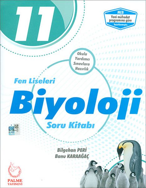 Palme 11.Sınıf Fen Liseleri Biyoloji Soru Kitabı (Yeni)