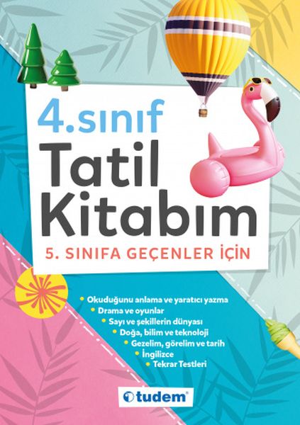 Tudem Yayınları 4. Sınıf Tatil Kitabım (5. Sınıfa Geçenler İçin) Tudem