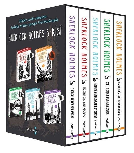Sherlock Holmes Serisi 5 Kitap Takım