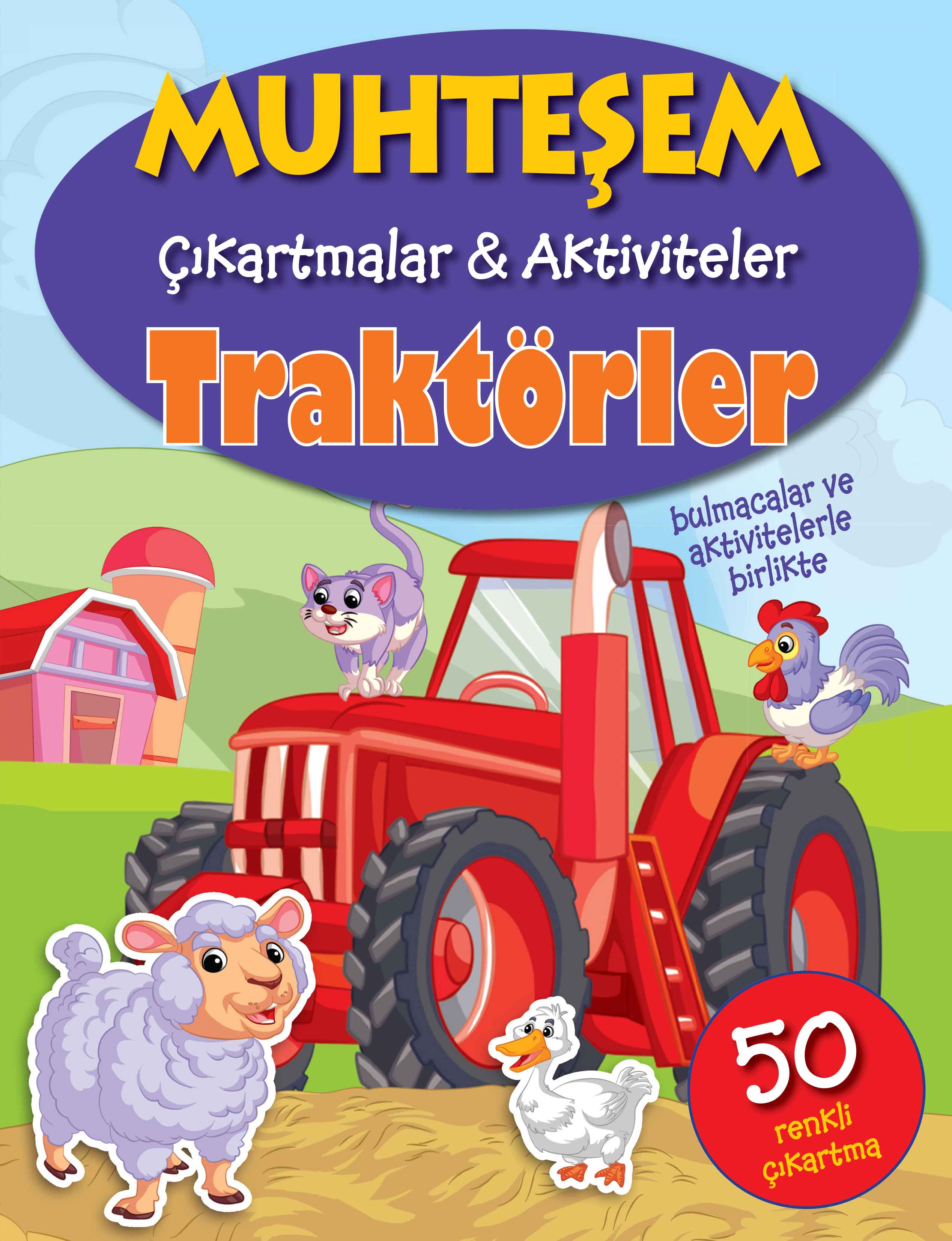 Muhteşem Çıkartmalar-Aktiviteler Traktörler Kolektif Muhteşem Çıkartmalar-Aktiviteler Traktörler Kolektif