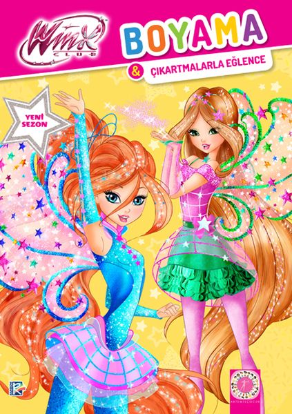 Winx Clup Boyama ve Çıkartmalarla Eğlence