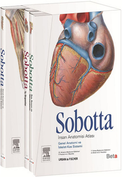 Sobotta-İnsan Anatomi Atlası (3 Cilt)
