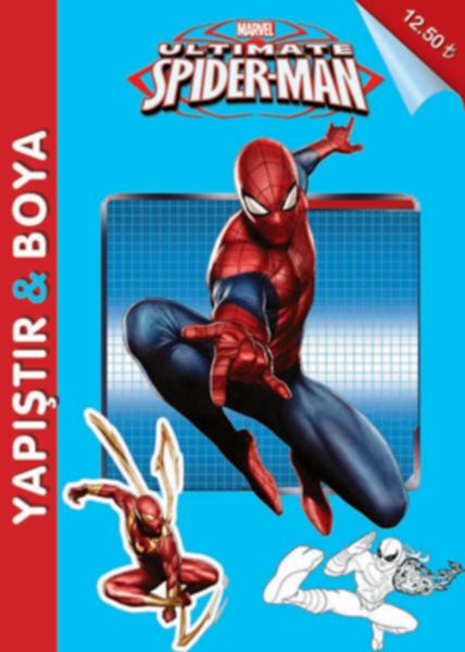 Marvel Ultimate Spder-Man Yapıştır-Boya