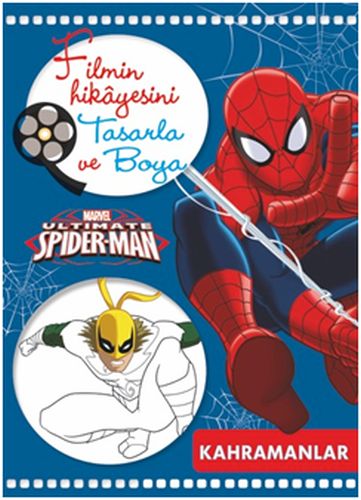 Marvel Ultimate Spider-Man Filmin Hikayesini Tasarla ve Boya