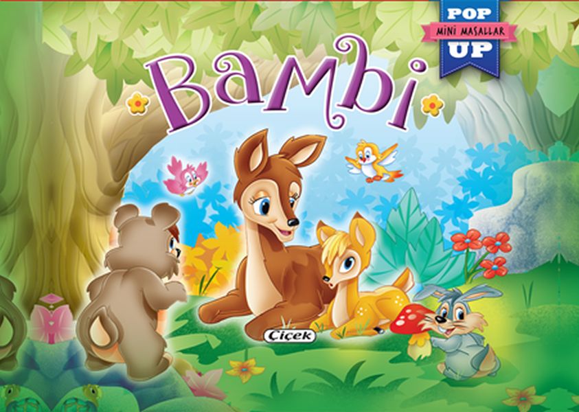 Mini Pop Up Dizisi Bambi Ciltli