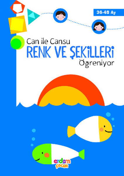 Renk ve Şekilleri Öğreniyorum 36-48 Ay