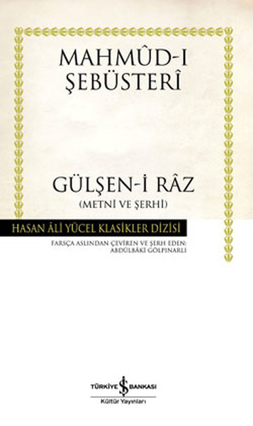 Gülşen-i Raz  Metni ve Şerhi - Hasan Ali Yücel Klasikleri (Ciltli)