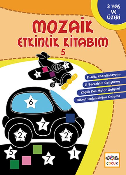 Mozaik Etkinlik Kitabım - 5; 3+ Yaş